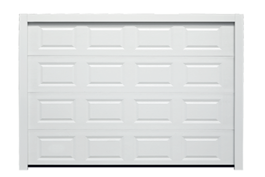 cuarterones blanco puertasdirect garaje 1 - Puertas Maestro. Instaladores de puertas de garaje en Toledo