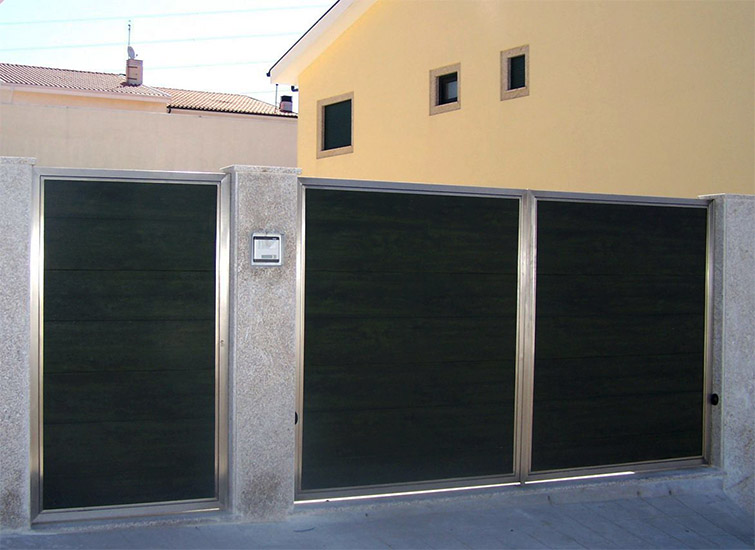 batiente 2 - Puertas de garaje batientes