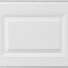 blanco9016 cuarterones - Puertas seccionales con cuarterones