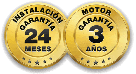 garantia 3y24 - Puertas Maestro. Instaladores de puertas de garaje en Toledo